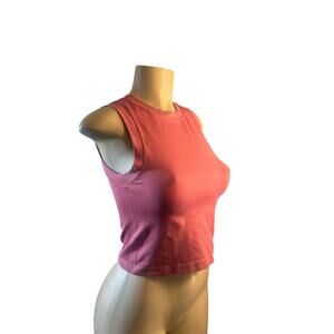 Women One Size Dynamic 716 Mauve Pink Tank Top Yoga Dance Studio Hike Travel